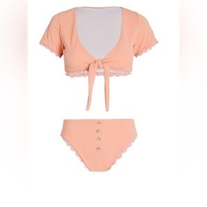 MAIYO Margaux Tie-Waist Bikini Set Size - Large